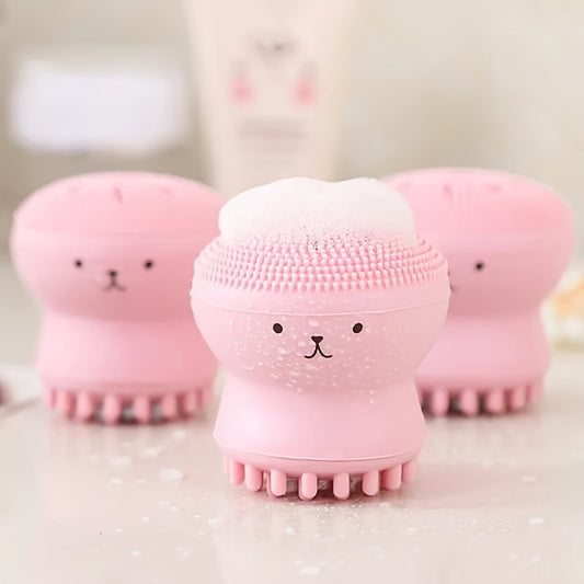 Mini Silicone Face Scrubber
