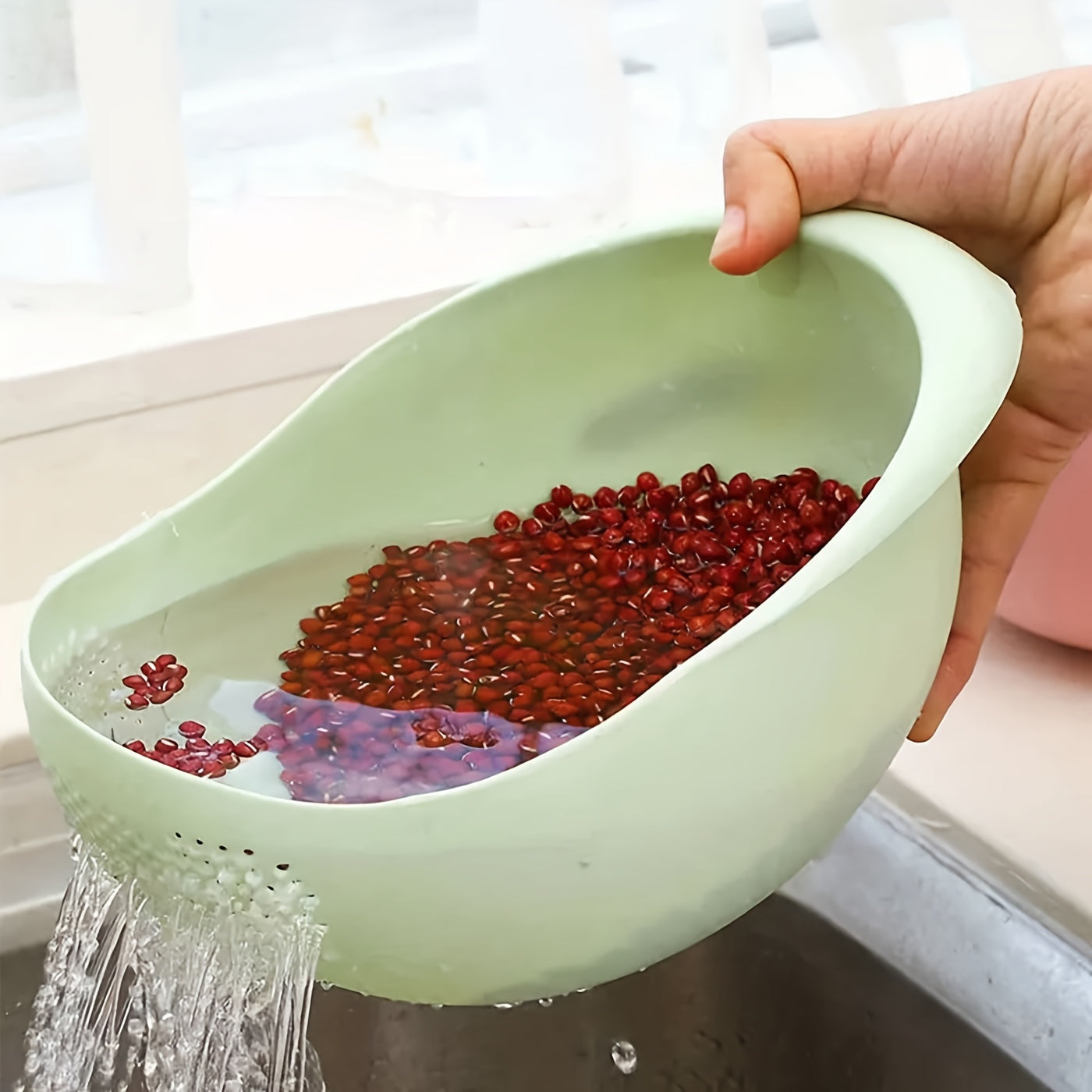 Rice Washing Basket