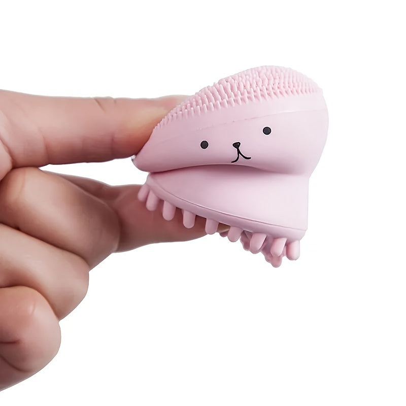 Mini Silicone Face Scrubber