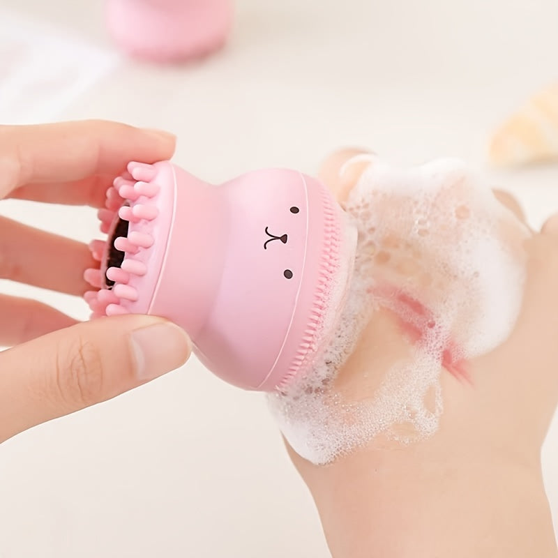 Mini Silicone Face Scrubber